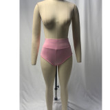 Sexy Shorts High Waist Butt Lift Tummy Control Exercise Yoga Pants Solid Color Casual Pants