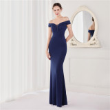 Plus Size Formal Party Mermaid Evening Dress
