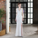Plus Size Women Formal Party Mermaid Maxi Evening Dress