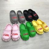 Spring and summer women's shoes Baotou sandals and slippers couple eva waterproof half slippers women Slippers