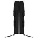 Women Street Hip Hop Low Cargo Pants