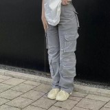 Women Street Hip Hop Low Cargo Pants