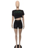 Spring Summer Women'S Metallic Candy Shorts