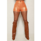 Spring Summer Women'S Metallic Candy Shorts