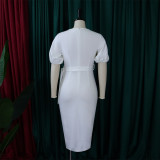 Women's High Waist Chic Plus Size African Dress