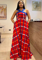 WomenSexy Printed Maxi Dress WomenSexy Printed Maxi Dress