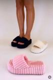 Plus Size Platform Outdoor Wear Fur Slipper