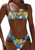 Custom Swim Caps No Minimum Custom Team Suits Women's Bikini Two Pieces Swimwear