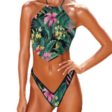 Custom Face Bathing Suit Women's Bikini Two Pieces Swimwear