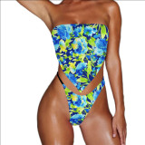 Custom Bathing Suit with Face Women's Bikini Two Pieces Swimwear