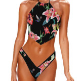 Custom Face Bathing Suit Women's Bikini Two Pieces Swimwear