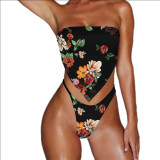 Custom Bathing Suit with Face Women's Bikini Two Pieces Swimwear