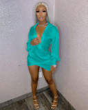 Women's Clothes Sexy Nightclub Deep V Low Cut Dress