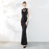 Evening Dress Formal Party Slim Fit Mermaid Annual Meeting Dress
