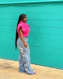 Sexy Chic Ripped Denim Pants