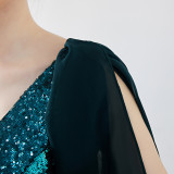 Formal Party Evening Dress Women's Short Sequin Party Dress