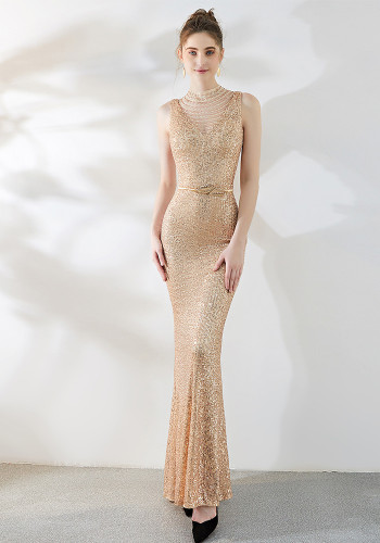 Evening Dress Formal Party Slim Fit Mermaid Annual Meeting Dress