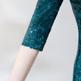 Formal Party Evening Dress Women's Short Sequin Party Dress