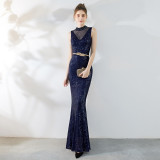 Evening Dress Formal Party Slim Fit Mermaid Annual Meeting Dress