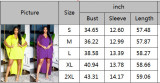 Women's Bat Sleeve V-Neck Fashion Irregular Loose Satin Dress