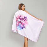 Women Printed Beach Towel