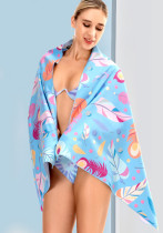 Women Printed Beach Towel Women Printed Beach Towel