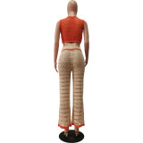 Women's Fashion Knitting Crochet Outdoor Sports Casual Suits