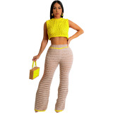 Women's Fashion Knitting Crochet Outdoor Sports Casual Suits