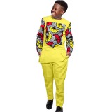 African printed batik full cotton Kids Clothing