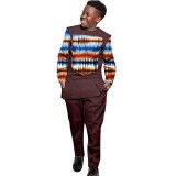 African printed batik full cotton Kids Clothing