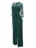 Women sexy lace Jumpsuit