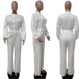 Women Sexy Solid Loose Jumpsuit