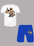 Men's Summer Print T-Shirt Set