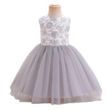 Girls Dress Infant One-year-old Dress Skirt Vest Mesh Skirt 0-5 Years Old Princess Dress Tutu Skirt