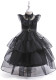 American drama Wednesday Adams family comedy cos costume Halloween black dress cosplay costume