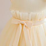 Children's long dress skirt puffy mesh princess dress girls' Children's Day costume