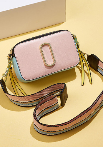 Women's bag wide shoulder strap fashion Messenger shoulder small square bag female