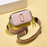 Women's bag wide shoulder strap fashion Messenger shoulder small square bag female