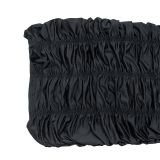 Fashion Ladies Solid Feather Strapless Sleeveless Dress