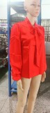 women's solid color professional shirt
