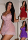 Women deep vlace suspender nightdress Sexy Lingerie
