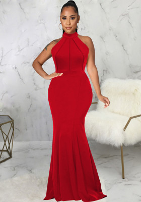 knee length dresses for ladies Jung li mu Maxi Dress – bossinboutique