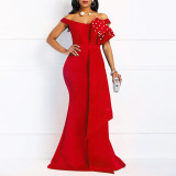 African Ladies Plus Size Dress Ladies Formal Party Evening Dress Bridesmaid Dresses