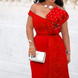 African Ladies Plus Size Dress Ladies Formal Party Evening Dress Bridesmaid Dresses