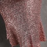 Collar Mini Evening Dress Dinner Party Formal Party Sexy Nightclub Girl Chic Elegant Short Dress