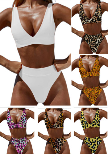 Custom Photo Bathing Suit Women's Plus Size Bikini Two Pieces Swimwear