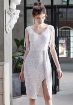 Formal Party Evening Dress Female Sequins Short Dress Party Dress Formal Party Evening Dress Female Sequins Short Dress Party Dress