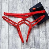Women's open underwear transparent beautiful buttocks thong