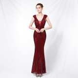 3xl4xl long sequins plus Plus Size Formal Party Evening Dress