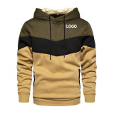 Customize Men Colorblock Hoodies